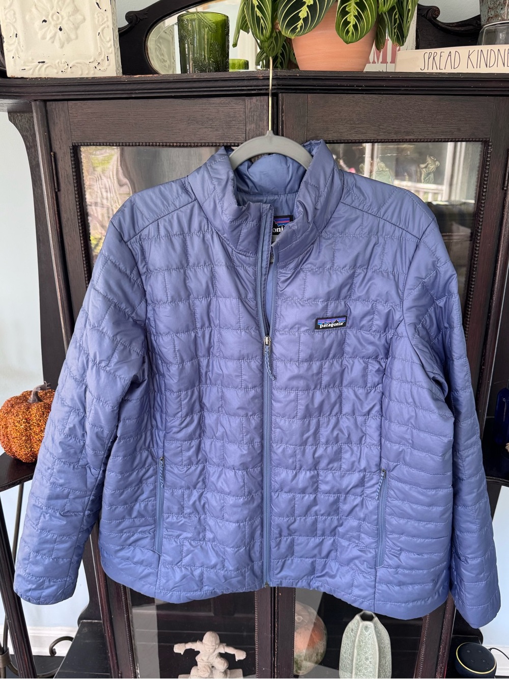 Patagonia Nano Puff insulated Jacket in Slate Blue - Women's XXL